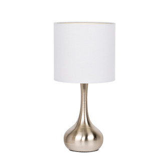 Pallo One Light Table Lamp in Brushed Polished Nickel (46|86226)
