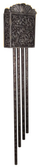 Westminster Chime-With Long Tubes Carved Long Chime in Renaissance Crackle (46|CA4-RC)