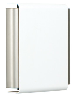 Designer-Chime Pewter Tubes Chime in White (46|CTPW-W)