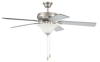 Decorator's Choice Bowl Light Kit 52''Ceiling Fan in Brushed Polished Nickel (46|DCF52BNK5C1W)