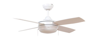 Laval 44 44''Ceiling Fan in Matte White (46|LAV44MWW4LK-LED)
