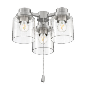 Light Kit-Armed LED Ceiling Fan Light Kit in Brushed Polished Nickel (46|LK301102-BNK-LED)