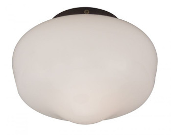 Light Kit- Bowl LED Fan Light Kit in Flat Black (46|OLK3-FB-LED)