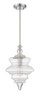 Pendant One Light Mini Pendant in Chrome (46|P600CH1)