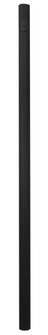 Pad Mounts, Posts 84'' Fluted Direct Burial Post in Textured Black (46|Z8990-TB)