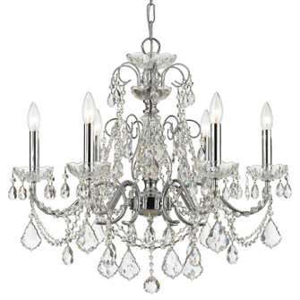 Imperial Six Light Chandelier in Polished Chrome (60|3226-CH-CL-I)