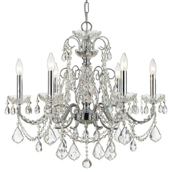 Imperial Six Light Chandelier in Polished Chrome (60|3226-CH-CL-S)