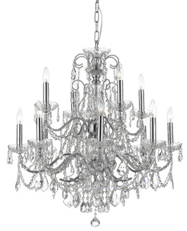 Imperial 12 Light Chandelier in Polished Chrome (60|3228-CH-CL-I)
