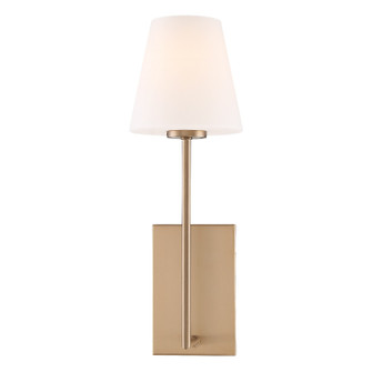 Lena One Light Wall Sconce in Vibrant Gold (60|LEN-250-OP-VG)