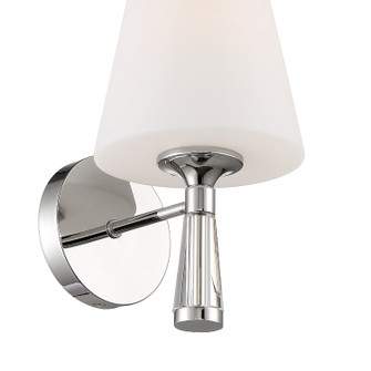 Ramsey One Light Wall Sconce in Polished Nickel (60|RAM-A3401-PN)