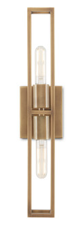 Bergen Collection Two Light Wall Sconce in Antique Brass (142|5800-0019)