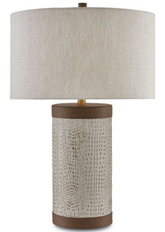 Baptiste One Light Table Lamp in Ivory/Brown (142|6000-0038)
