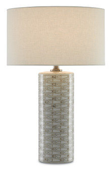Fisch One Light Table Lamp in Gray/White (142|6000-0283)