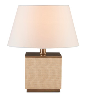 Eloise One Light Table Lamp in Antique Brass/Natural (142|6000-0693)