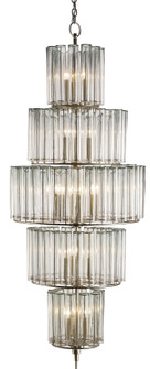 Bevilacqua 18 Light Chandelier in Silver Leaf (142|9311)