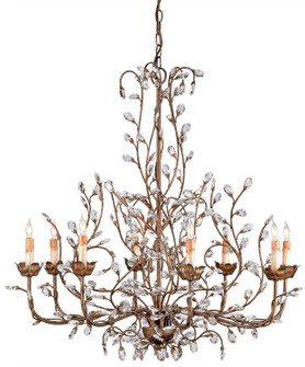 Crystal Bud Eight Light Chandelier in Cupertino (142|9884)