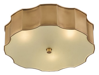 Wexford LED Flush Mount in Antique Brass (142|9999-0001)