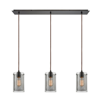 Brant Three Light Pendant in Oil Rubbed Bronze (45|10448/3LP)