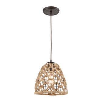 Coastal Inlet One Light Mini Pendant in Oil Rubbed Bronze (45|10709/1)