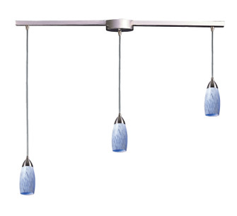 Milan Three Light Pendant in Satin Nickel (45|110-3L-SW)