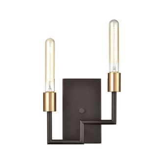 Congruency Two Light Wall Sconce in Oil Rubbed Bronze (45|12200/2)