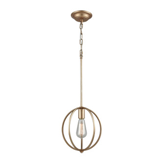 Stanton One Light Mini Pendant in Matte Gold (45|12845/1)