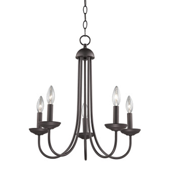 Williamsport Five Light Chandelier in Oil Rubbed Bronze (45|1525CH/10)