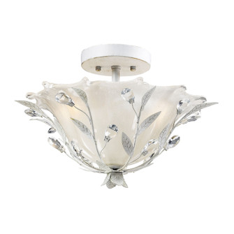 Circeo Two Light Semi Flush Mount in Antique White (45|18111/2)