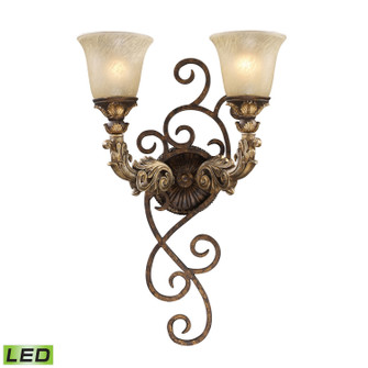 Regency LED Wall Sconce in Burnt Bronze (45|2155/2-LED)