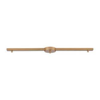 Pendant Options Three Hole Linear Bar for Pendants in Satin Brass (45|3L-SB)