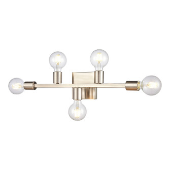 Attune Five Light Vanity in Satin Nickel (45|47436/5)