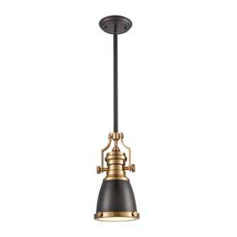 Chadwick One Light Mini Pendant in Oil Rubbed Bronze (45|66579-1)