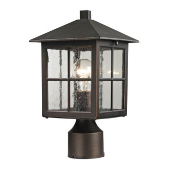 Shaker Heights One Light Outdoor Post Mount in Hazelnut Bronze (45|8201EP/70)