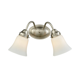 Califon Two Light Vanity in Brushed Nickel (45|CN570212)