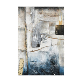 Industrial Abstract Wall Art in Off White (45|S0016-8152)