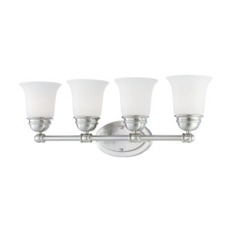 Bella Four Light Vanity in Brushed Nickel (45|SL714478)