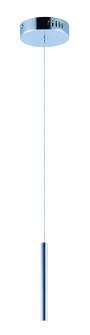 Flute LED Mini Pendant in Polished Chrome (86|E10001-PC)