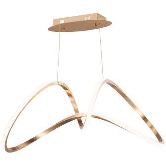 Perpetual LED Pendant in Brushed Champagne (86|E20455-BCN)