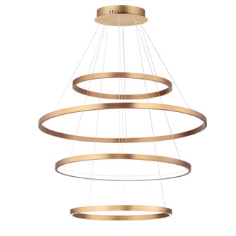 Groove WiZ LED Pendant in Gold (86|E22729-GLD)