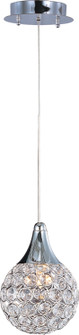 Brilliant One Light Pendant in Polished Chrome (86|E24023-20PC)
