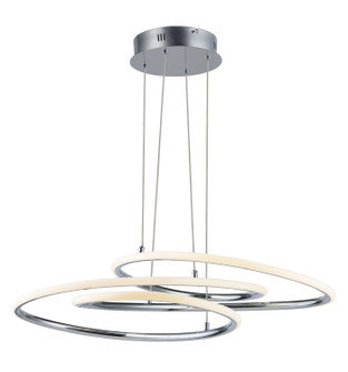 Coaster LED Pendant in Polished Chrome (86|E24132-PC)