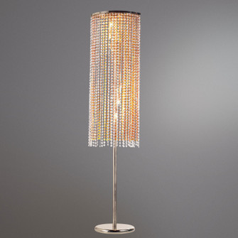 Cyra Eight Light Floor Lamp Amber in Chrome (40|16947-020)