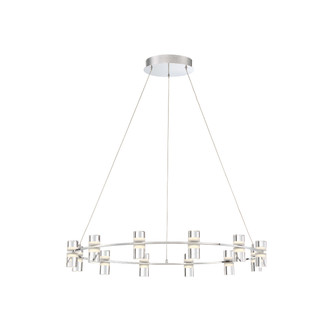 Netto LED Chandelier in Chrome (40|33725-017)