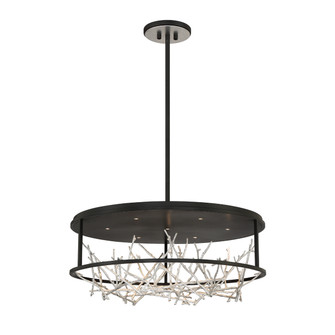 Aerie LED Chandelier in Silver-Black Mix (40|38097-027)