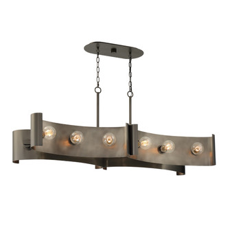 Metallo 12 Light Chandelier in Vintage Nickel (40|38429-019)