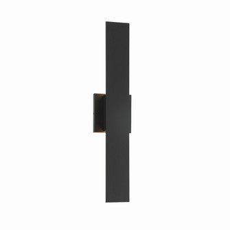 Annette LED Outdoor Wall Sconce in Satin Black (40|42708-018)