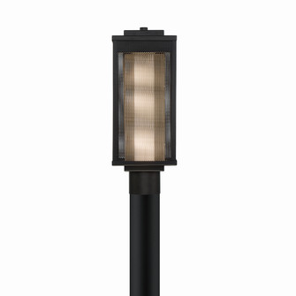 Brama LED Outdoor Post Mount in Black/Gold (40|42719-014)