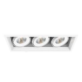 TE SERIES MULT,26W,TRM,3LT,30K,WHT/BLK in White (40|TE133LED-30-2-02)