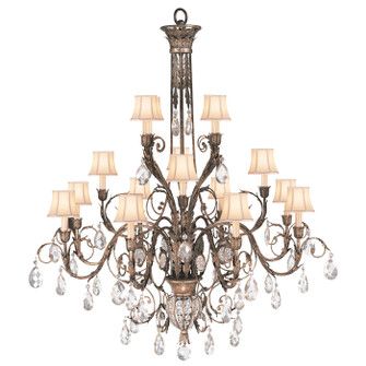 A Midsummer Nights Dream 16 Light Chandelier in Gold (48|136740ST)