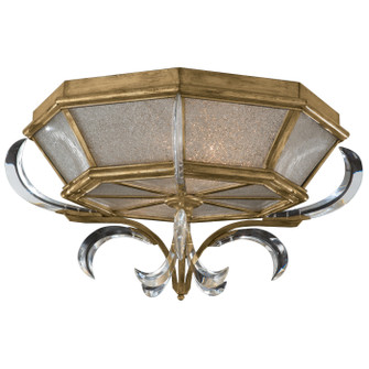 Beveled Arcs Two Light Flush Mount in Gold (48|767640ST)